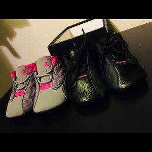 Infant Jordan 13s Size 2c .